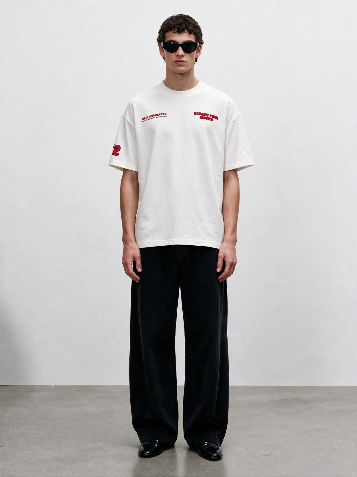 Screen Time Heavyweight Oversized T-Shirt