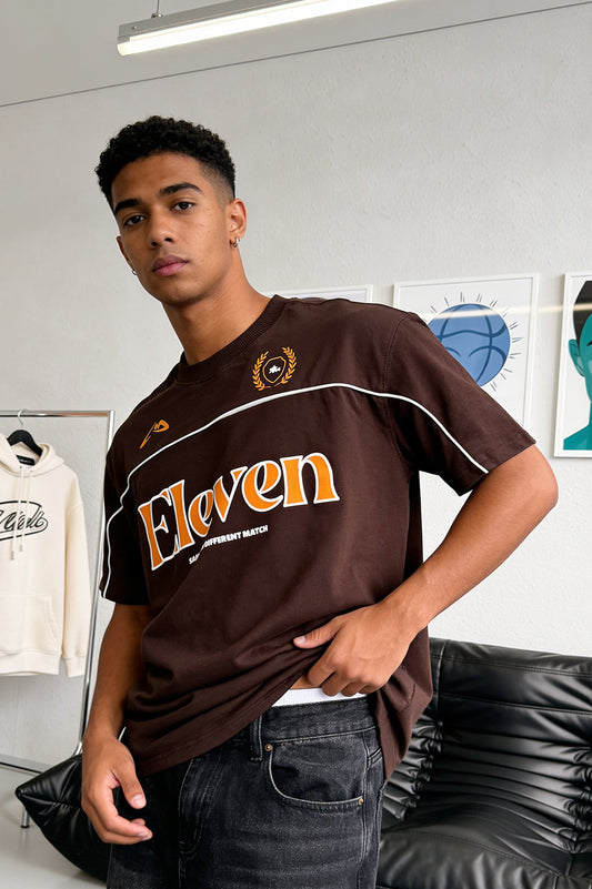 Eleven Piping Oversized T-Shirt