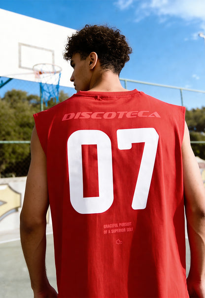 Buy Discoteca Red Vest Online at Main Character India