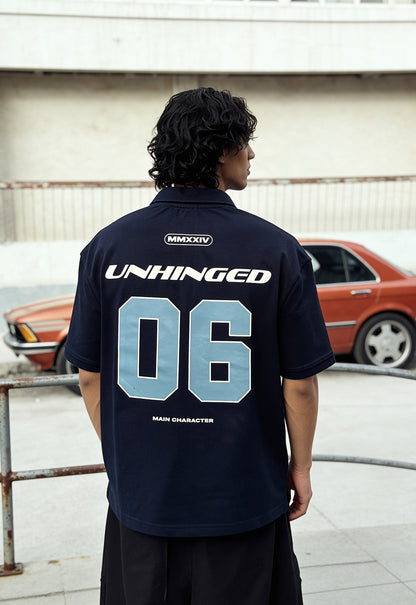 Unhinged Oversized Polo T-Shirt