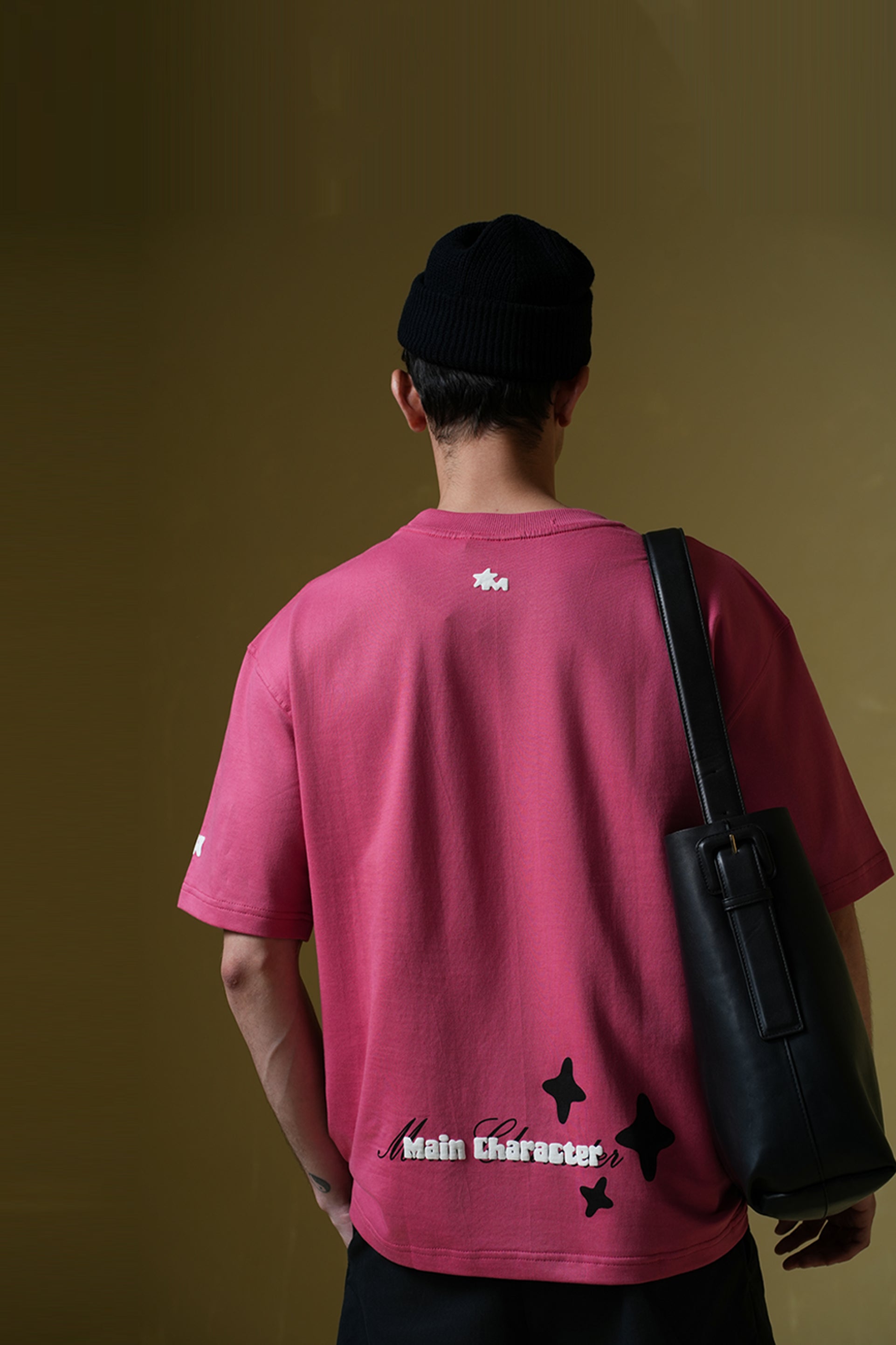 Buy La Casa Hot Pink Oversized T-Shirt Online at Main Character India