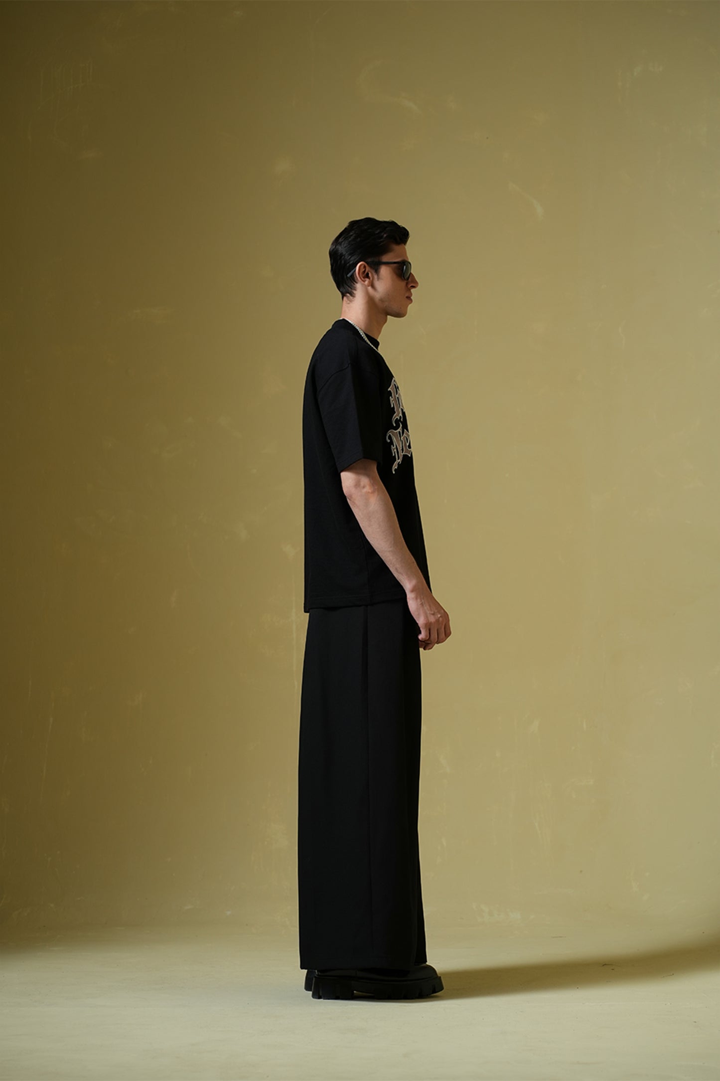 Nevermind Black Oversized T-Shirt