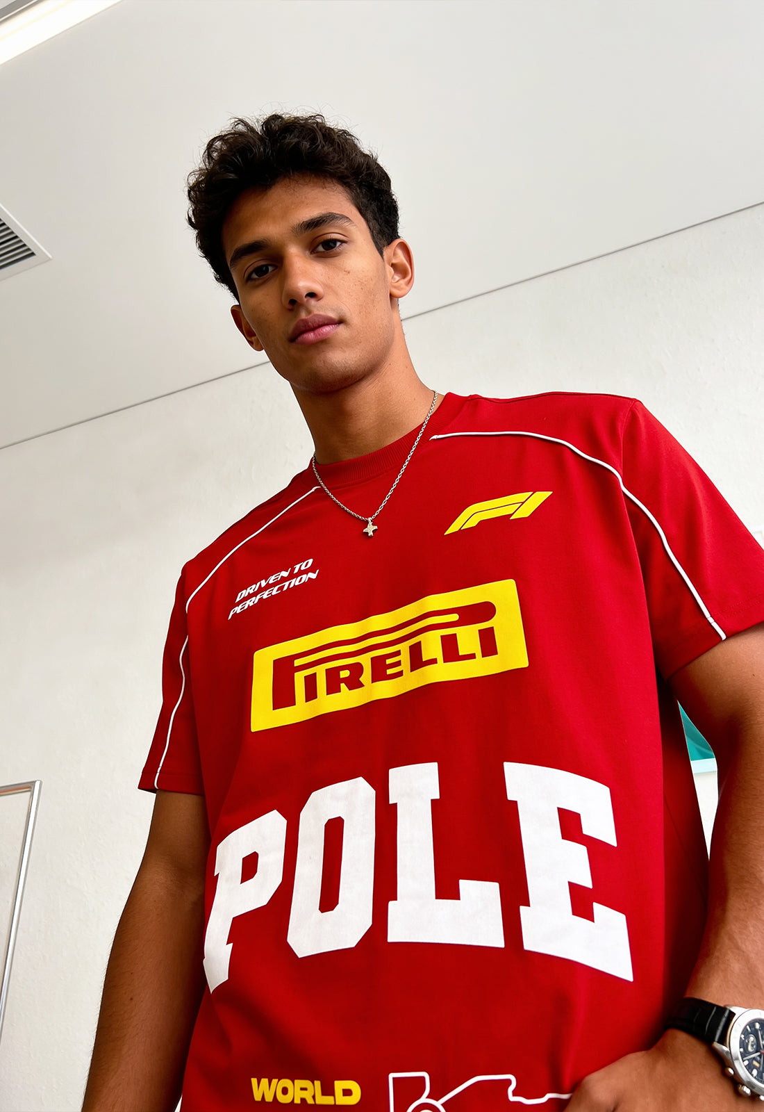 Pole Piping Oversized T-Shirt