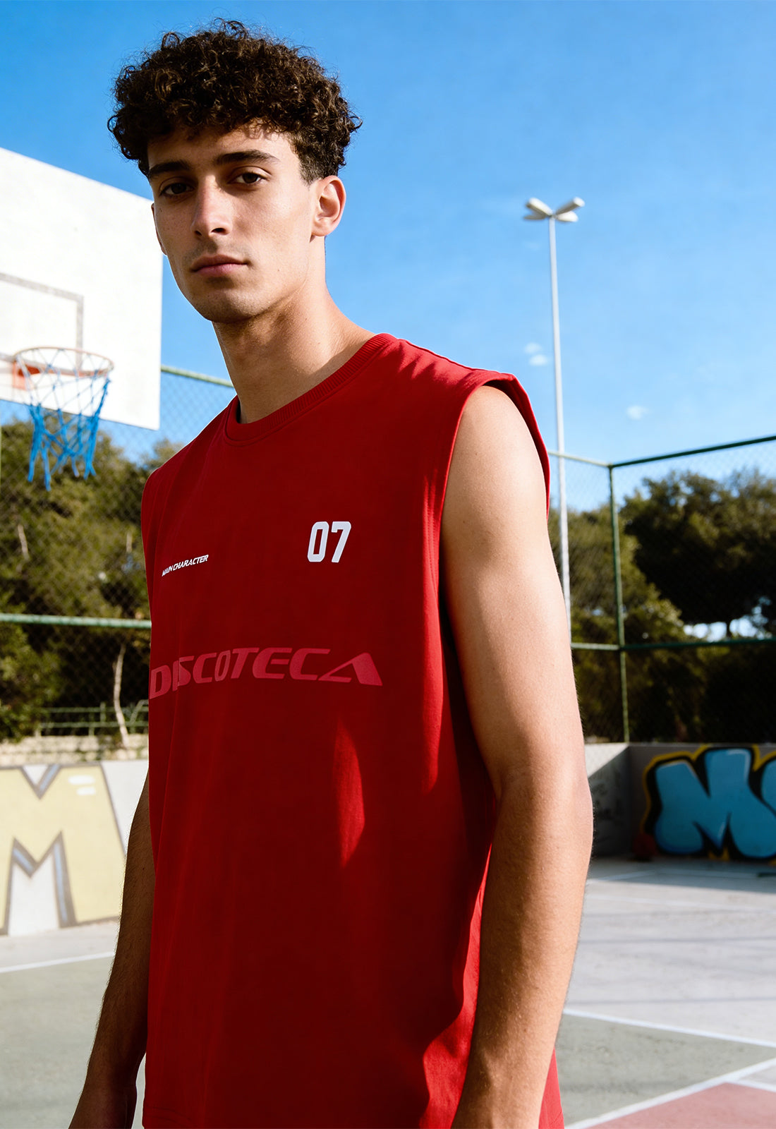 Buy Discoteca Red Vest Online at Main Character India