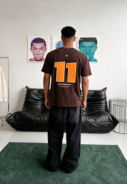 Eleven Piping Oversized T-Shirt