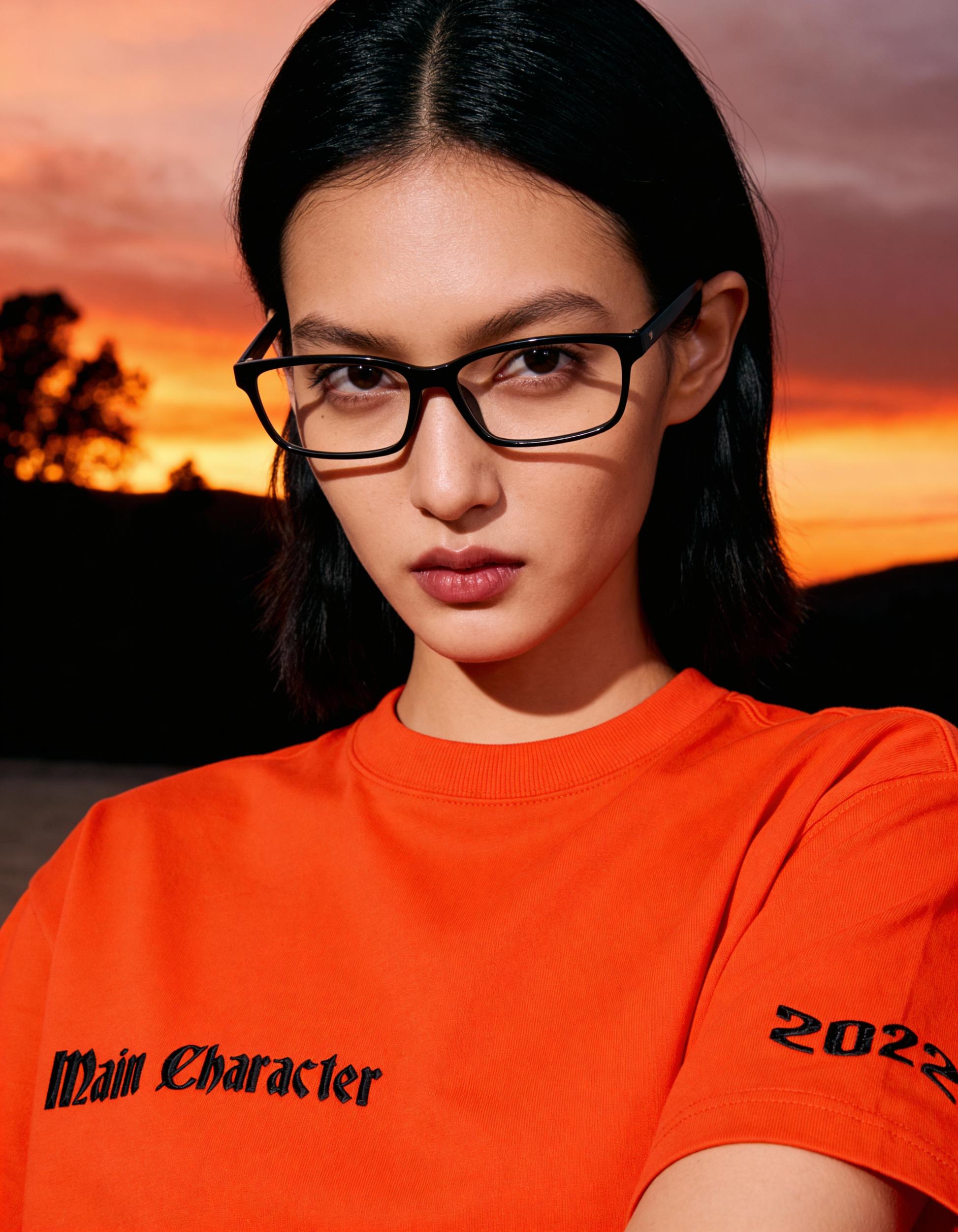 Buy Drunk Text Orange Oversized T-Shirt Online at Main Character India