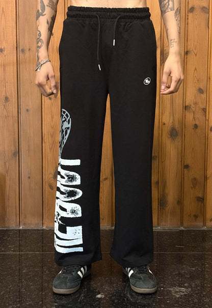 Rebody Black Cotton Pant