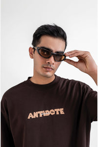 Buy Antidote Grey Oversized T-Shirt Online at Main Character India