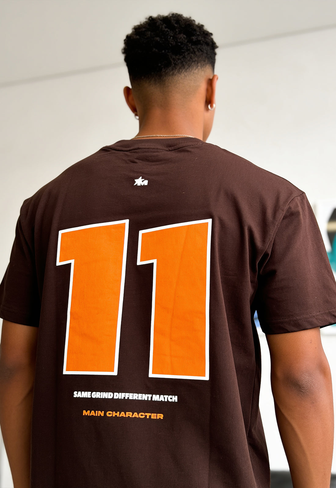 Eleven Piping Oversized T-Shirt