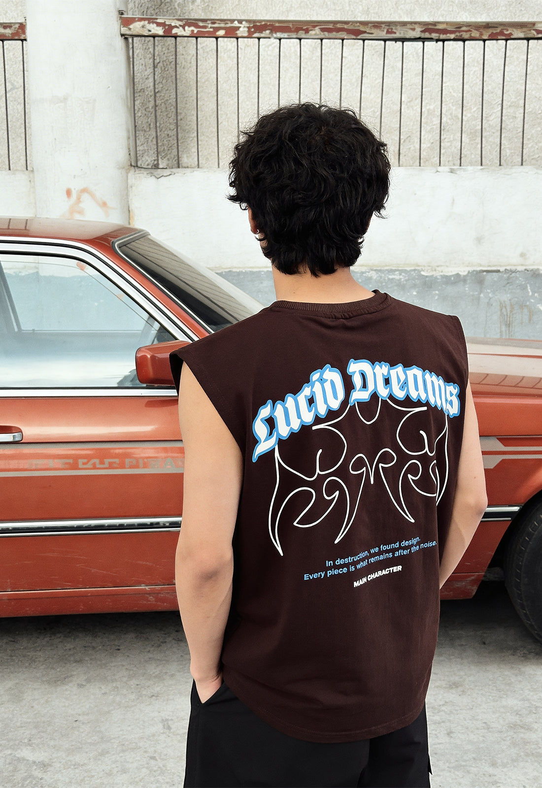 Lucid Dreams Brown Vest