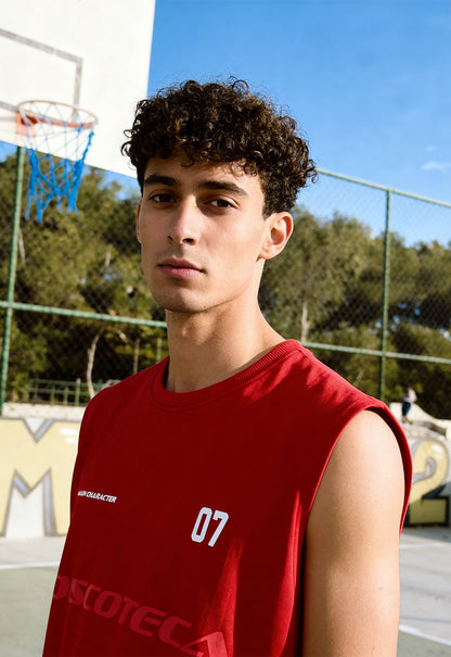 Buy Discoteca Red Vest Online at Main Character India