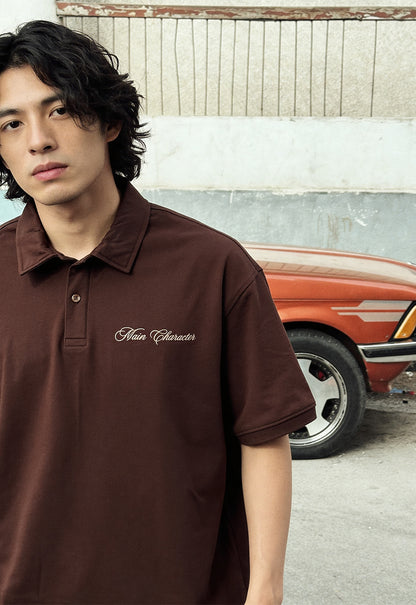 Blessed Different Oversized Polo T-Shirt