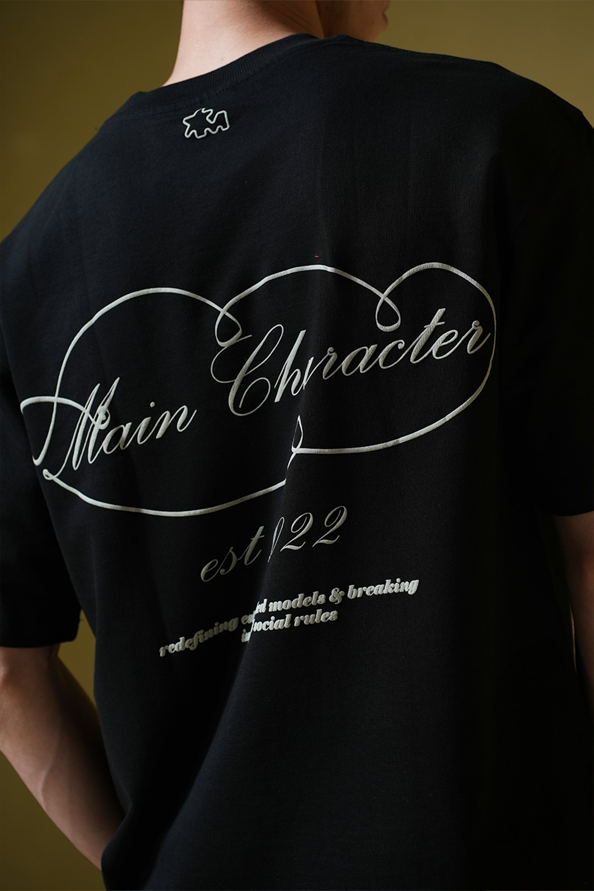 Buy Est 2022 Black Oversized T-Shirt Online at Main Character India