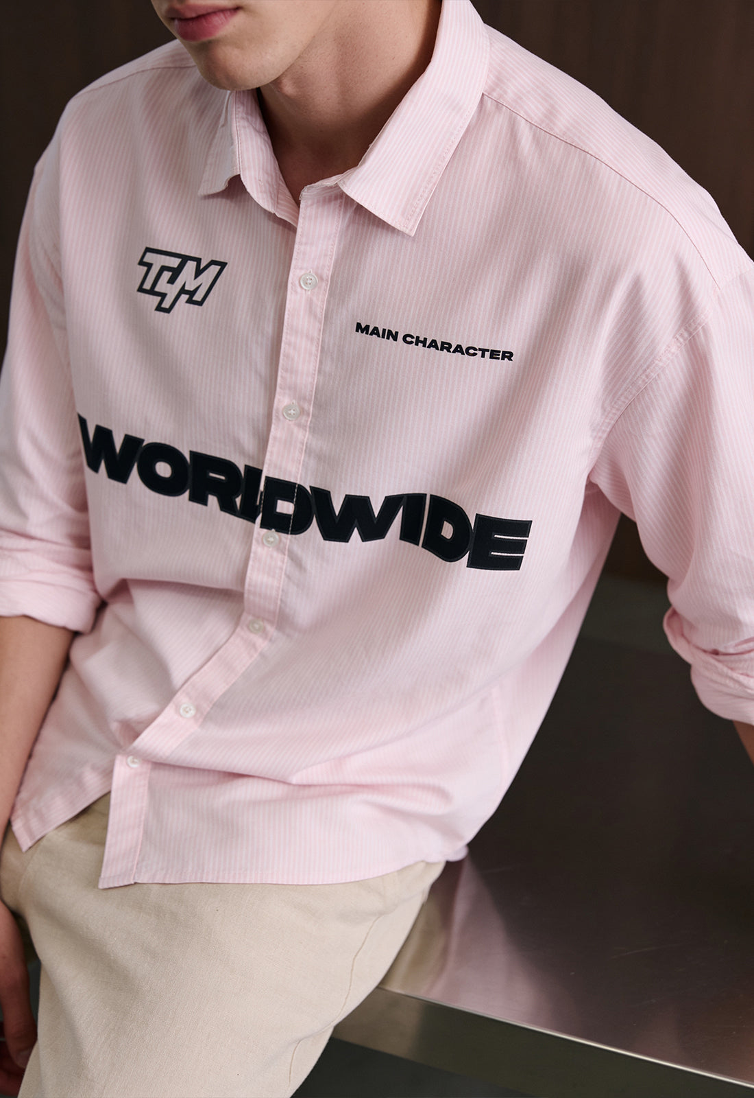 One World Striped Shirt