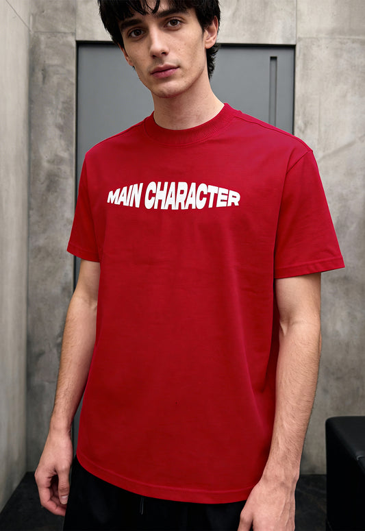 Voice Mail Hot Pink Heavyweight-Oversized T-Shirt