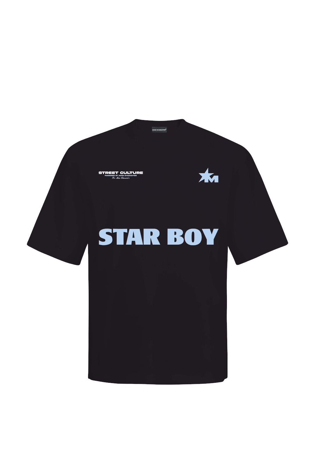 Buy Star Boy Black Oversized T-Shirt Online at Main Character India