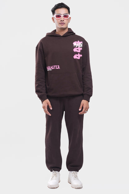 Almost Famous Brown Oversized Hoodie