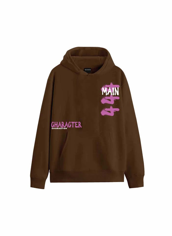 Almost Famous Brown Oversized Hoodie