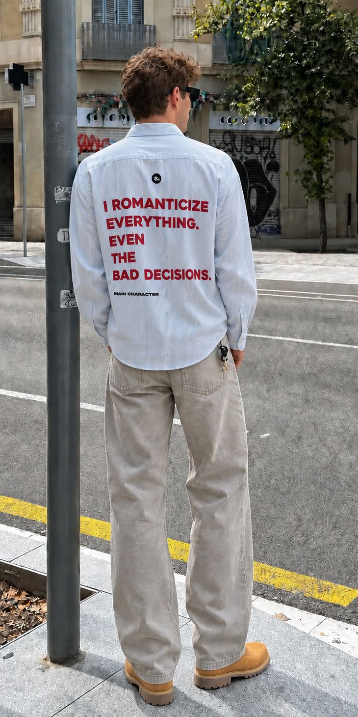 Fictional Living Striped Shirt