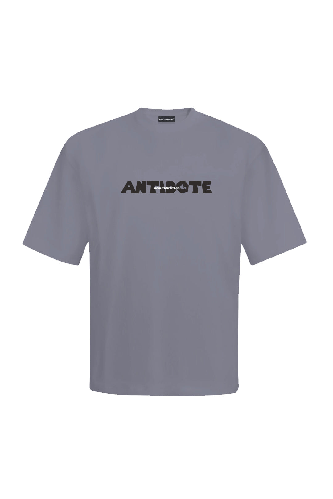 Antidote Grey Oversized T-Shirt