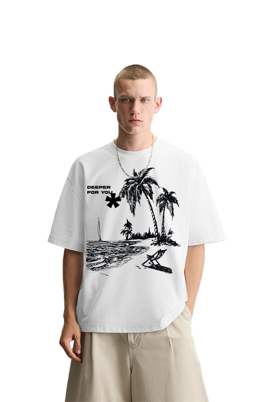Deeper for you Oversized t-shirt - Buy New In Online in India at Main Character