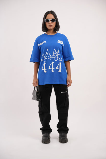 Party Monster Blue Oversized T-shirt