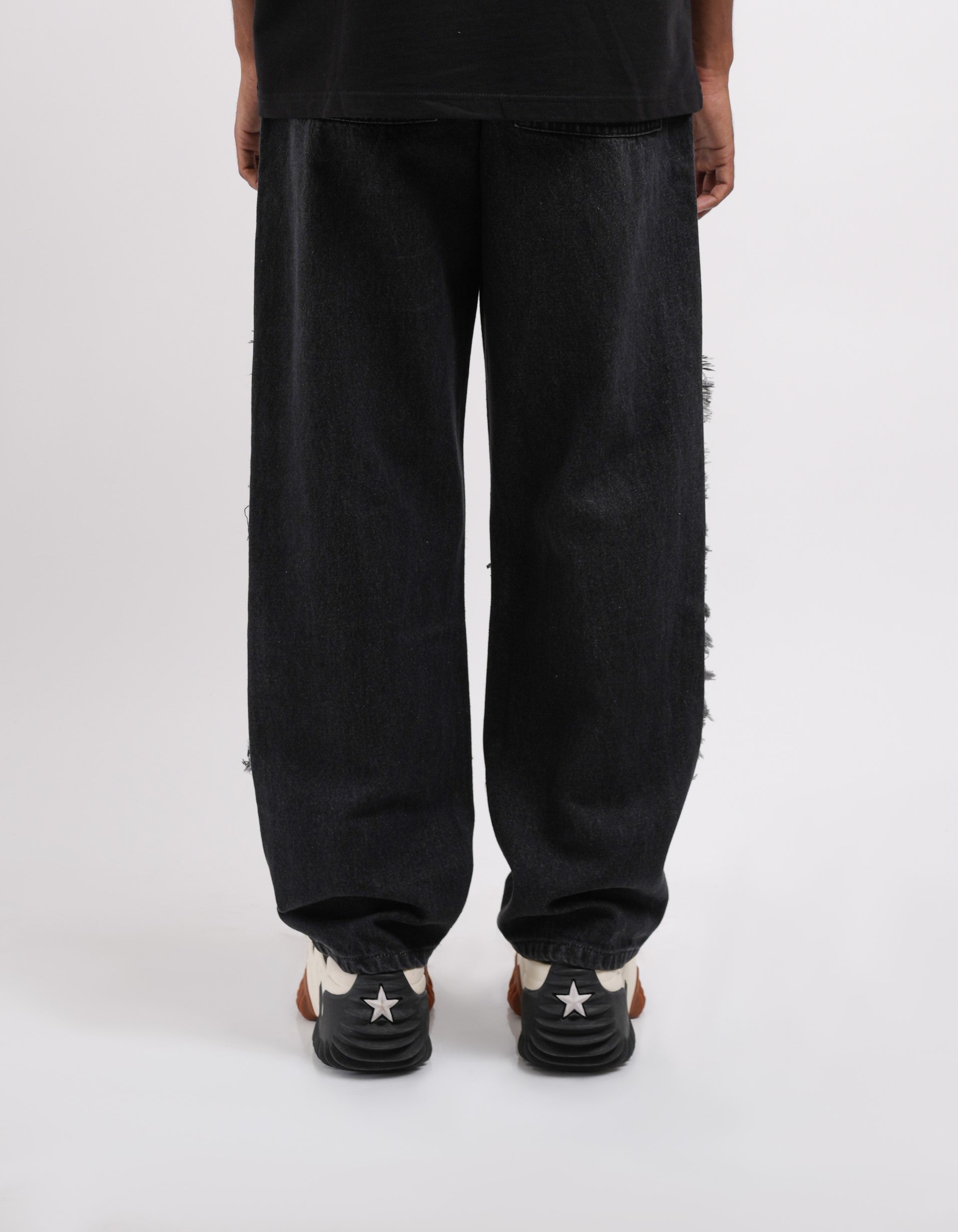Buy Tract Black Denim Online at Main Character India