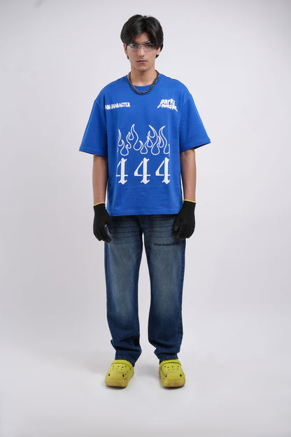 Party Monster Blue Oversized T-shirt