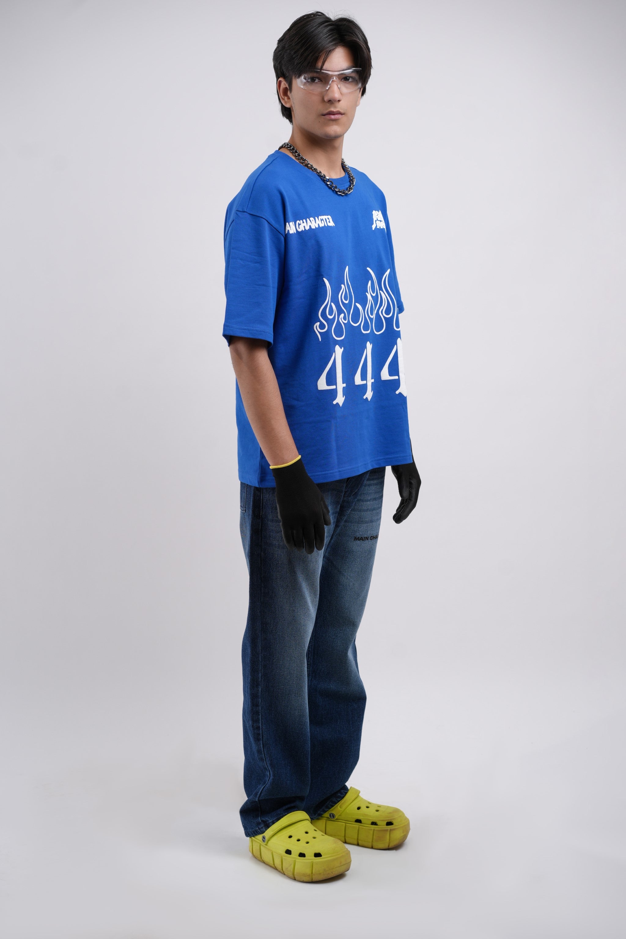 Party Monster Blue Oversized T-shirt