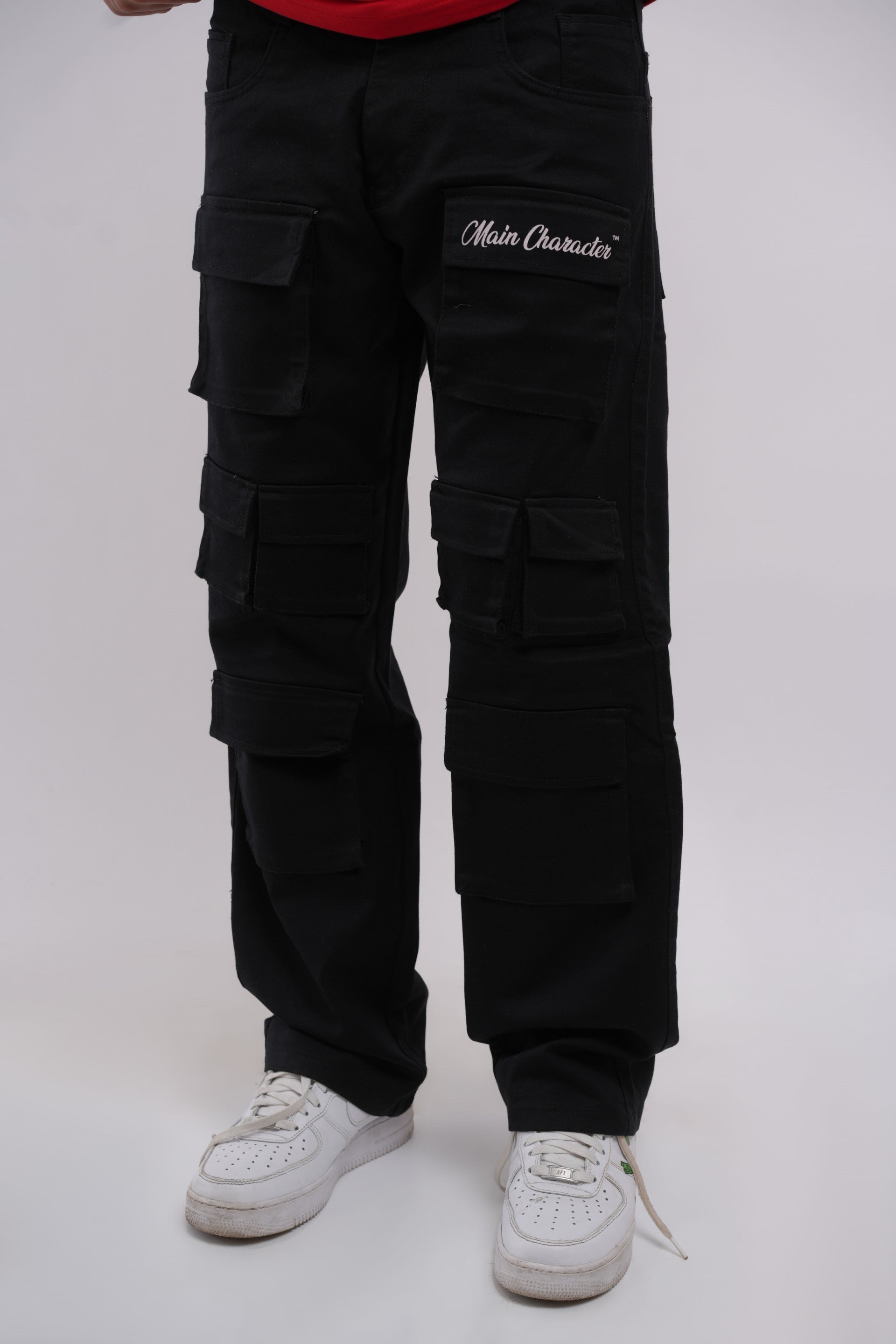 Buy Black Utility Cargo Online at Main Character India