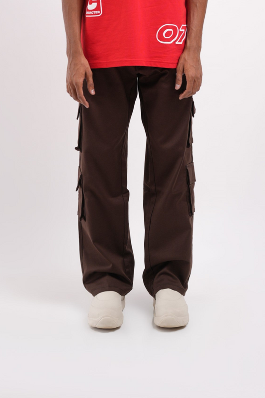 Night Brown Knitted Cargo - Buy Denim Cargo Pants Online in India at Main Character