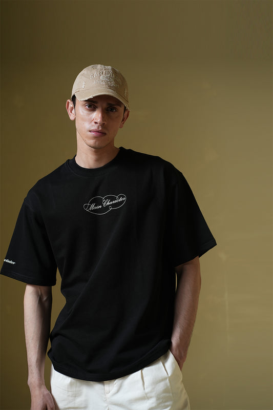 Est 2022 Black Oversized T-Shirt - Buy 5% GST Online in India at Main Character
