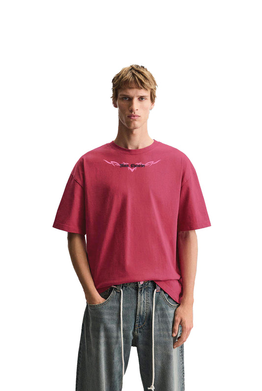 Germanica Pink Oversized T-Shirt - Buy T-Shirts For Women Online in India at Main Character