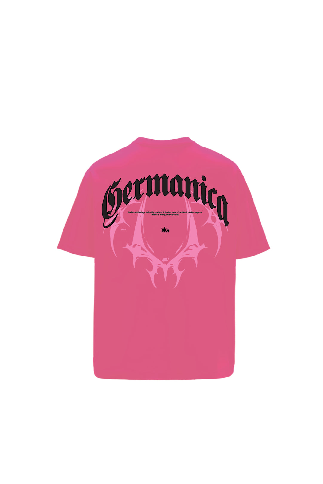 Buy Germanica Pink Oversized T-Shirt Online at Main Character India