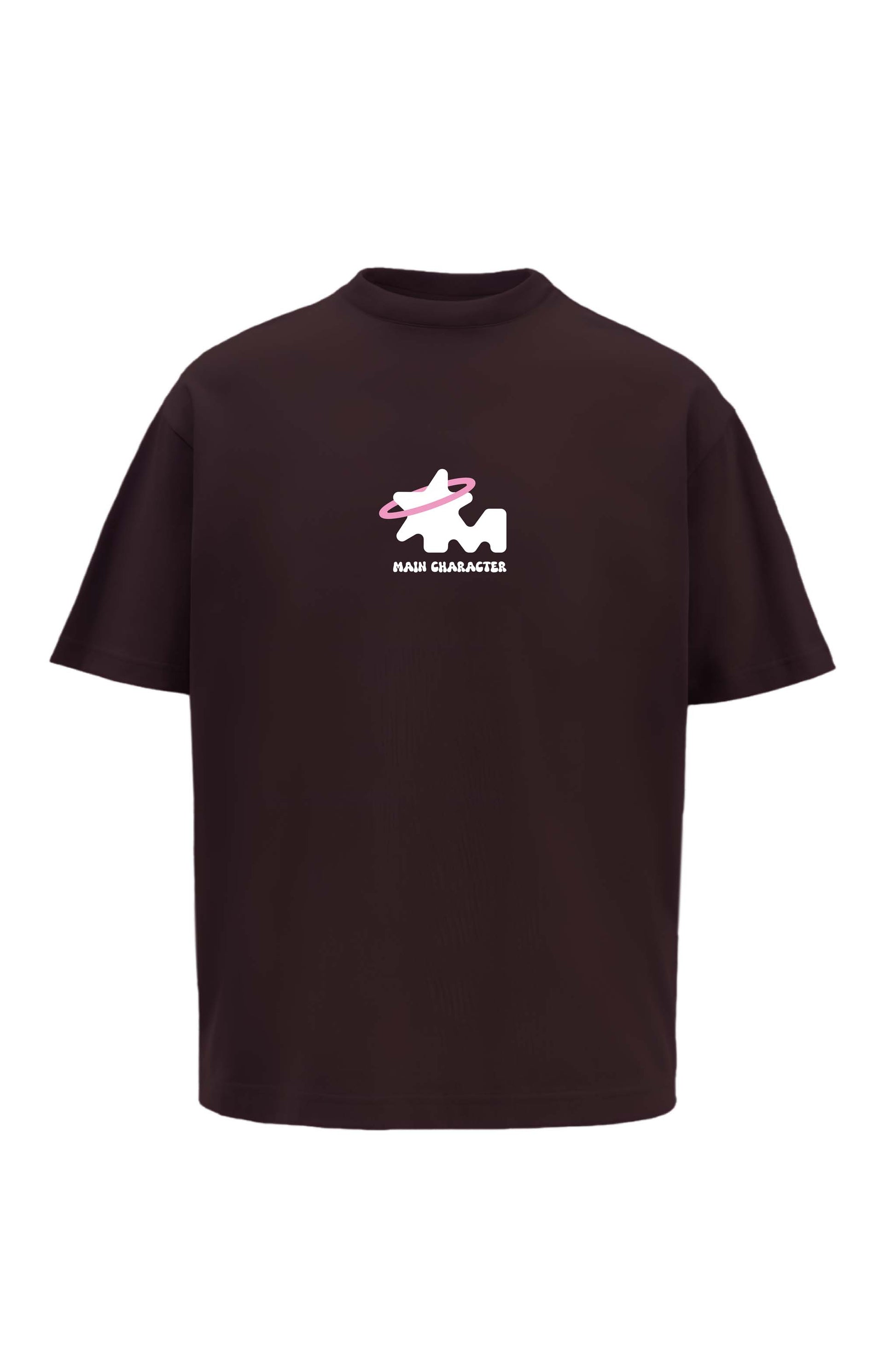 Buy God's Plan Brown Oversized T-Shirt Online at Main Character India