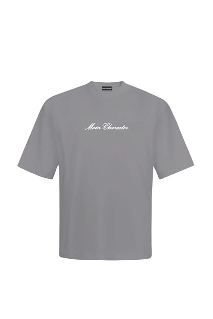 God'S Fav Child Grey Oversized T-Shirt