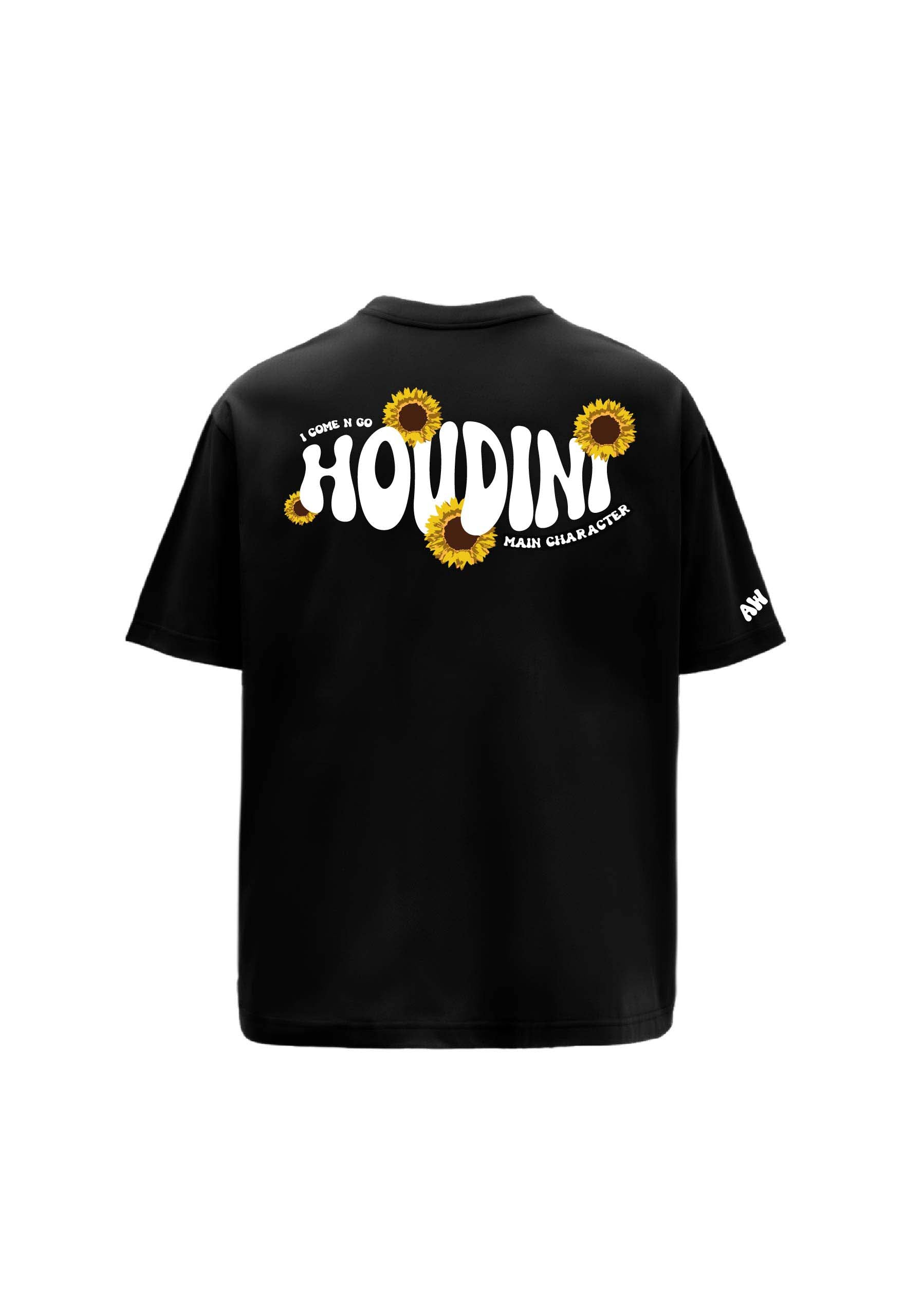 Buy Houdini Black Oversized T-Shirt Online at Main Character India