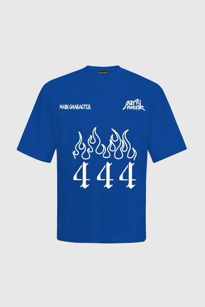 Party Monster Blue Oversized T-shirt