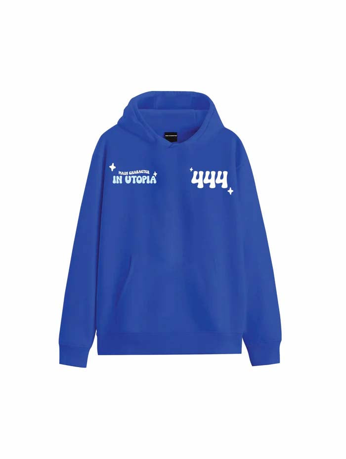 I Know Blue Oversized Hoodie