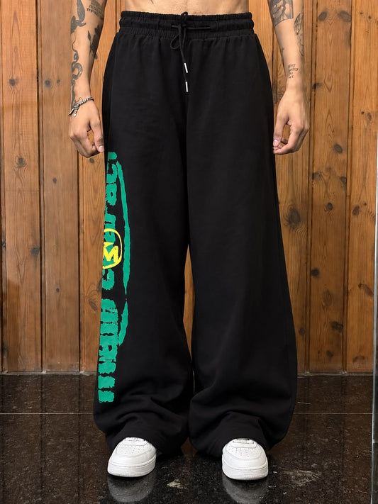 Orbit Black Cotton Pant
