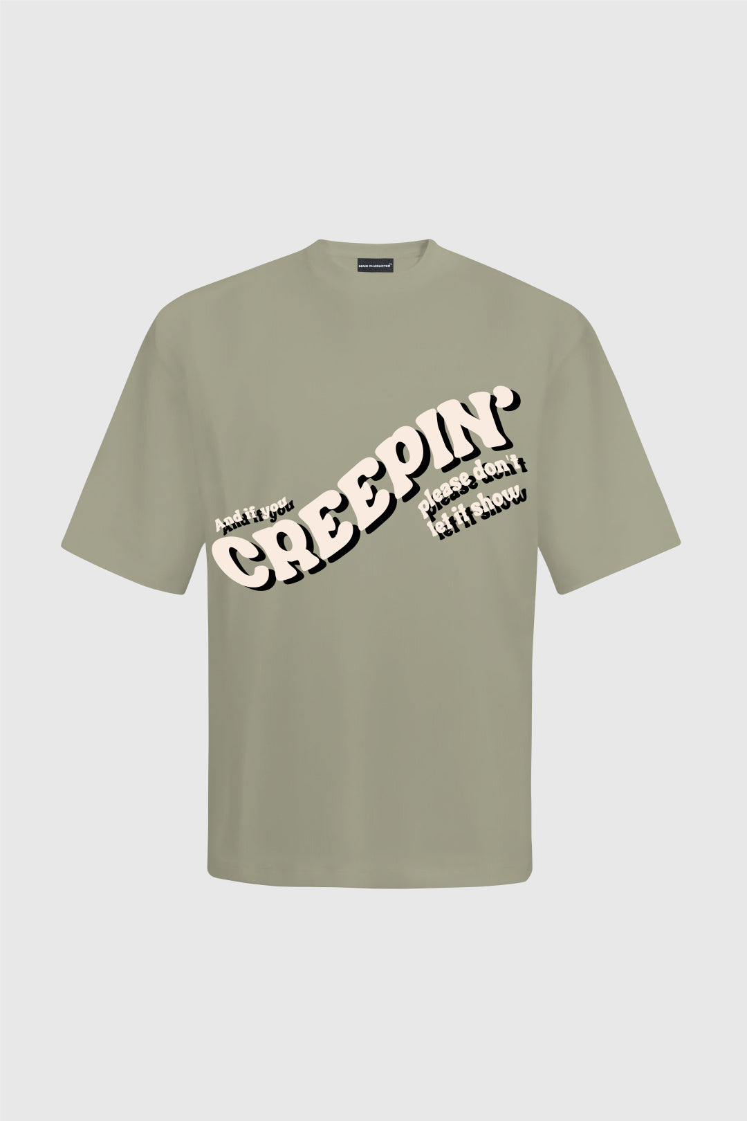 Buy Creepin Oversized T-shirt Online at Main Character India