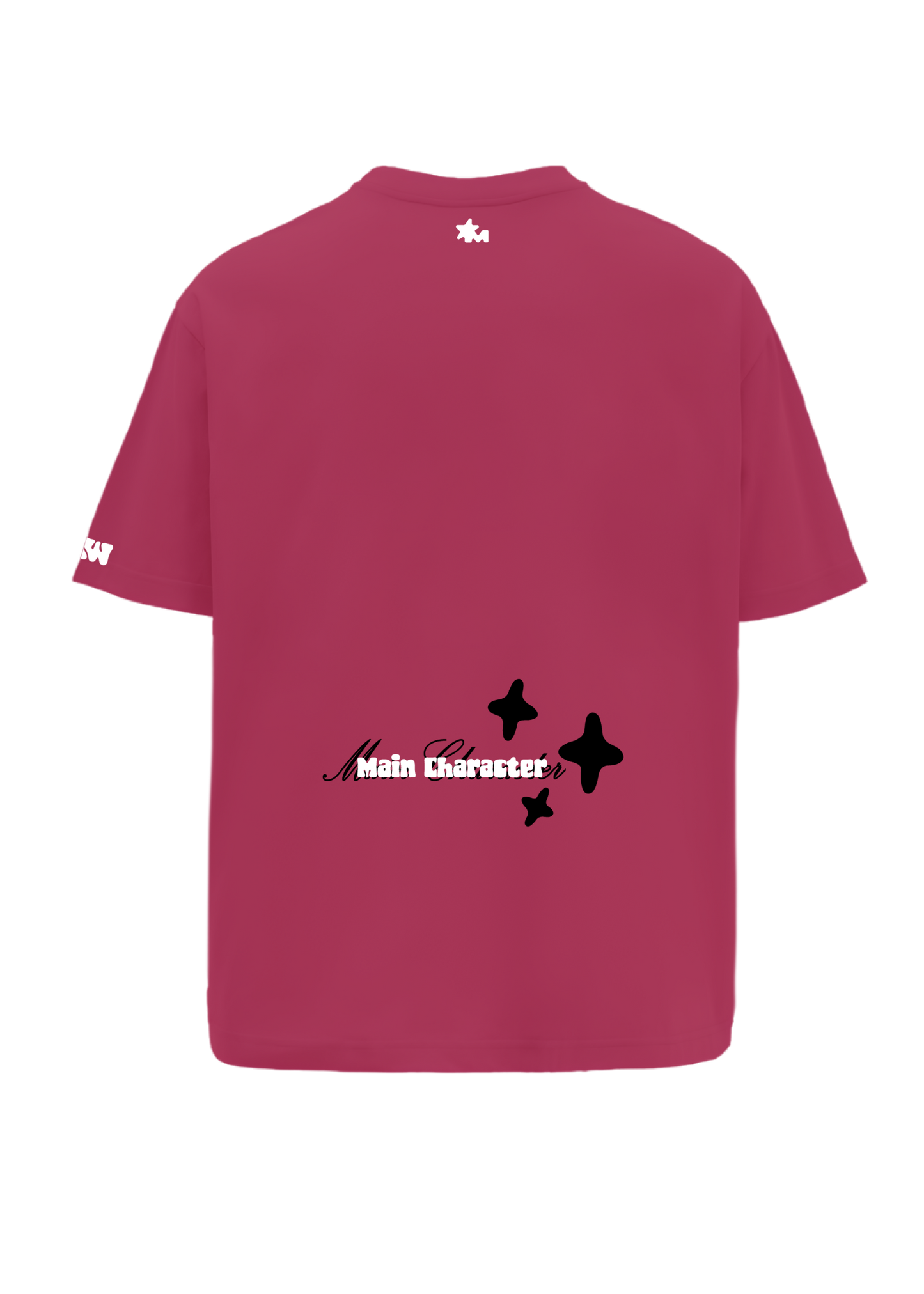 La Casa Hot Pink Oversized T-Shirt