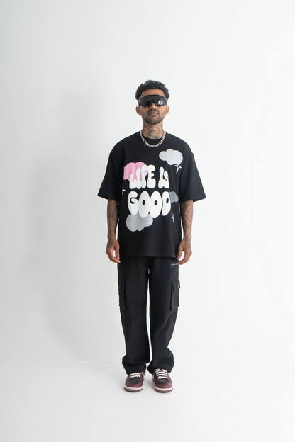 Life is Good Oversized T-shirt