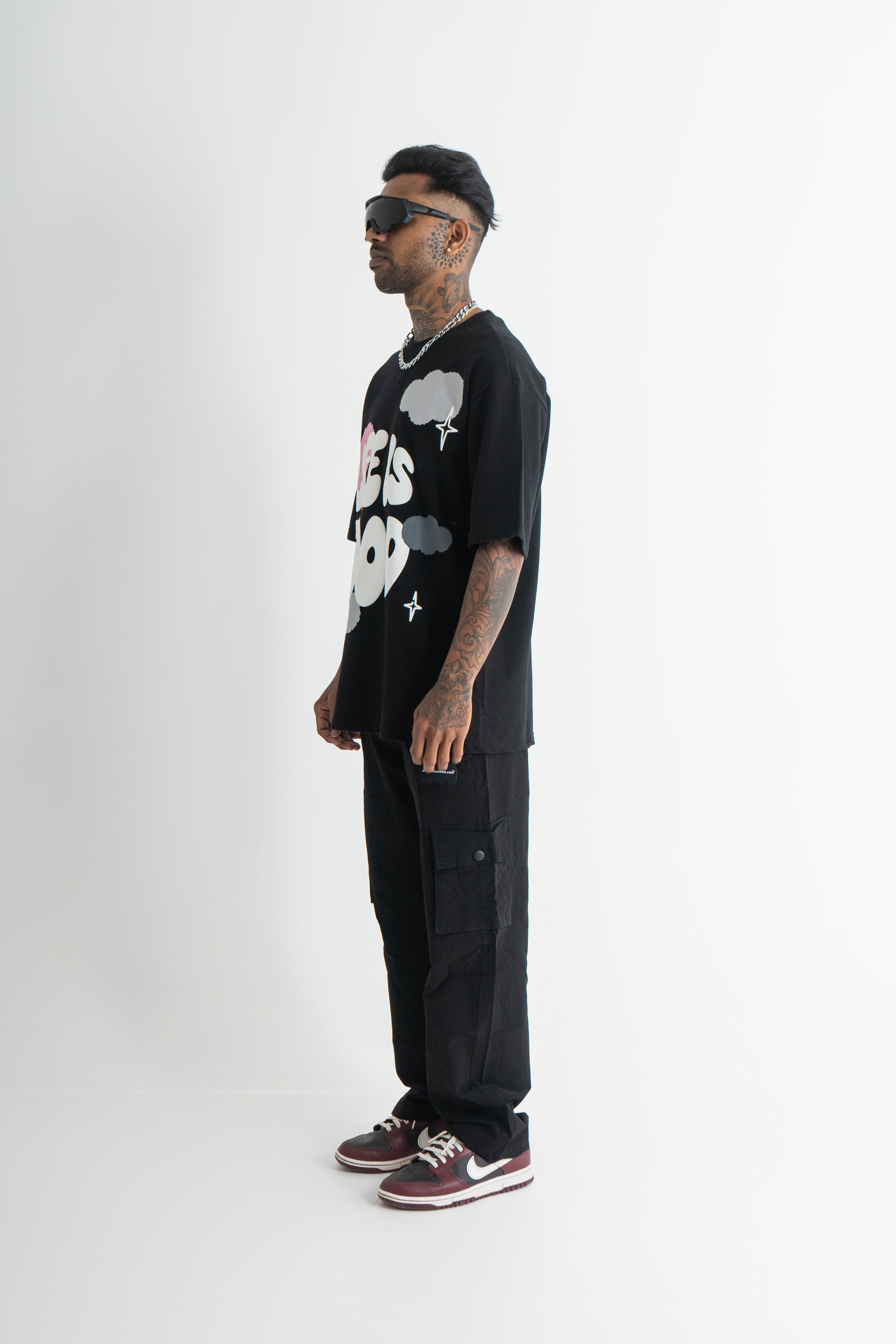 Life is Good Oversized T-shirt