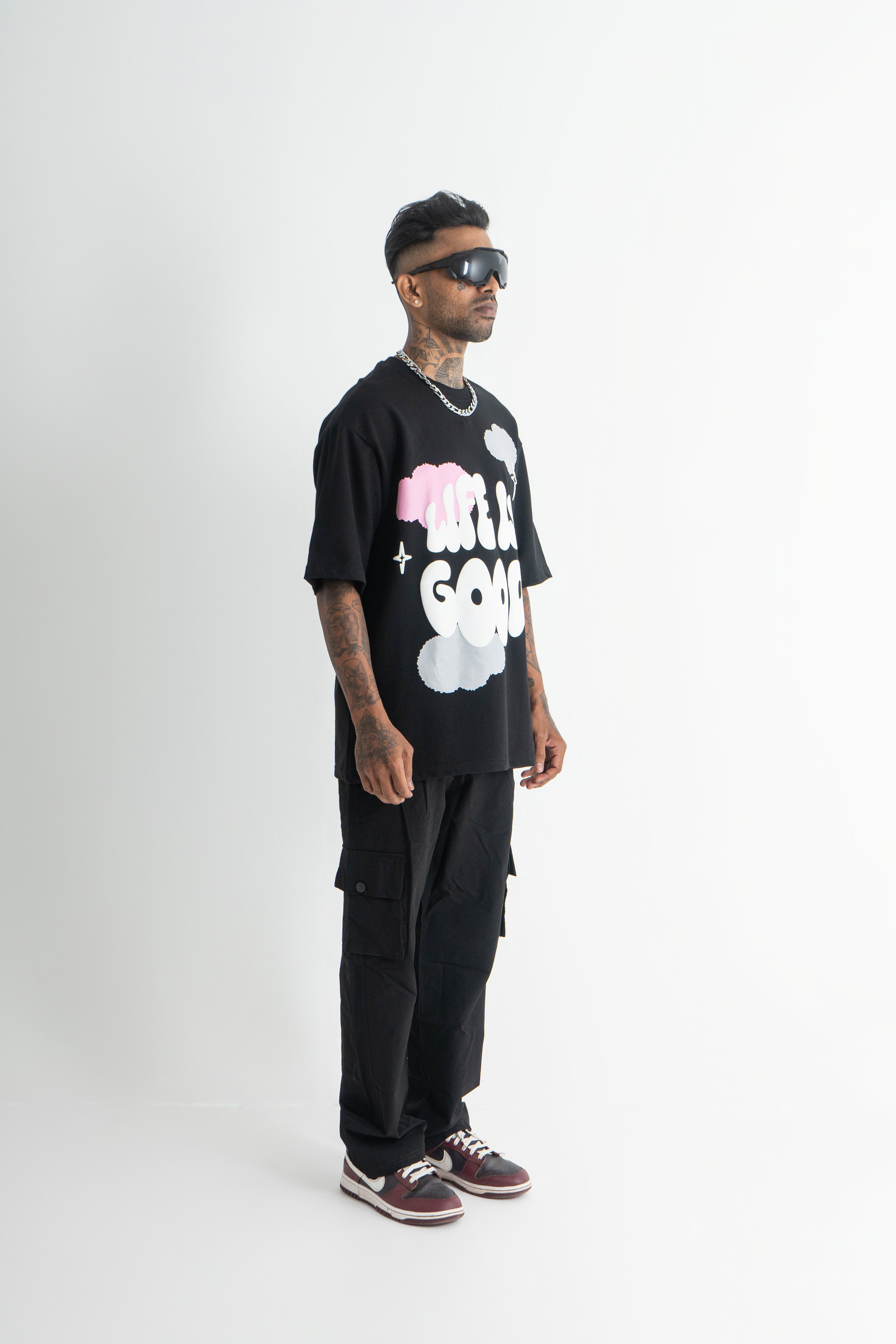 Life is Good Oversized T-shirt