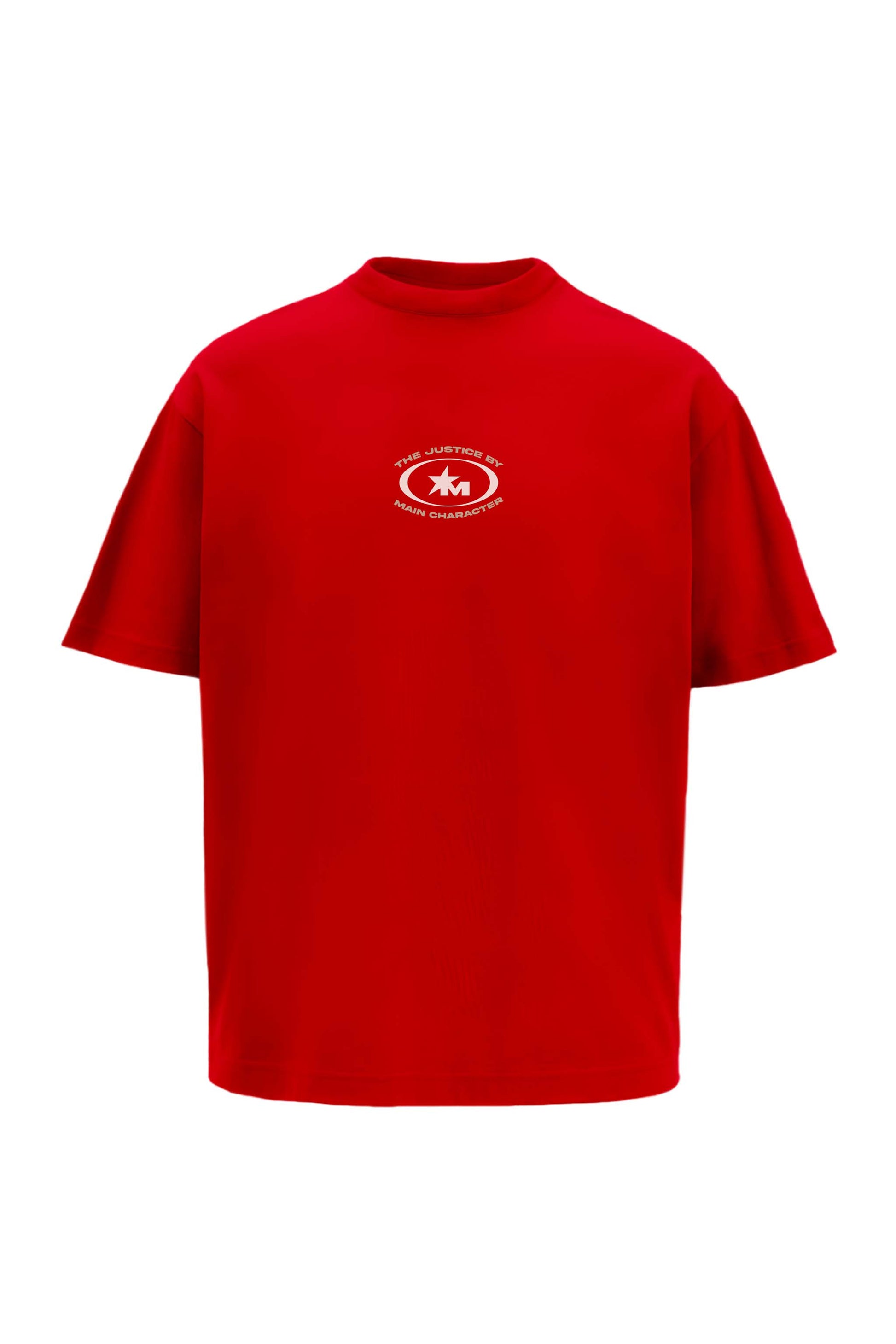 Buy The Justice Red Oversized T-Shirt Online at Main Character India