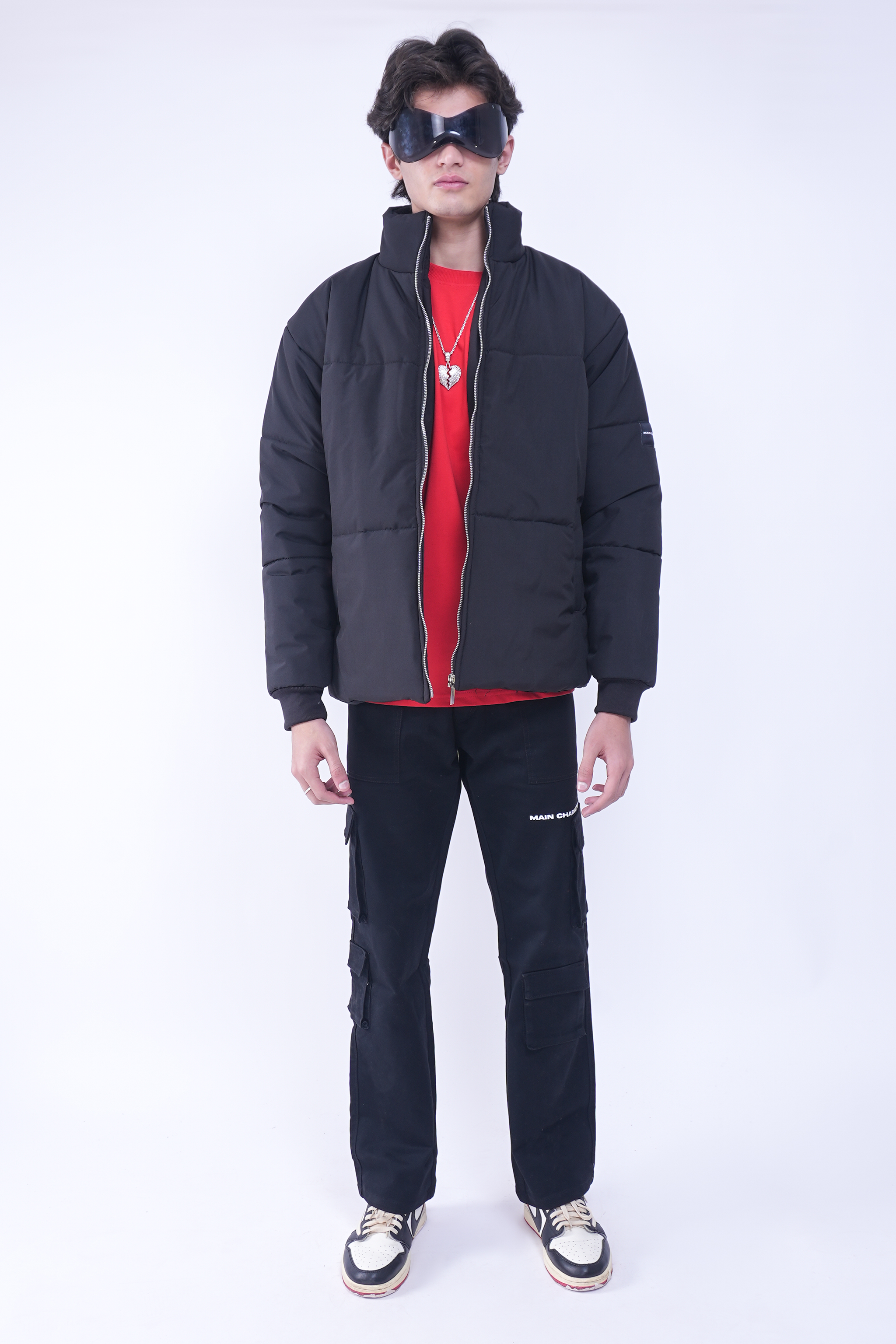 Heavy Padded Black Puffer Jacket