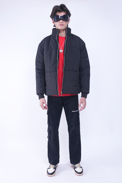 Heavy Padded Black Puffer Jacket