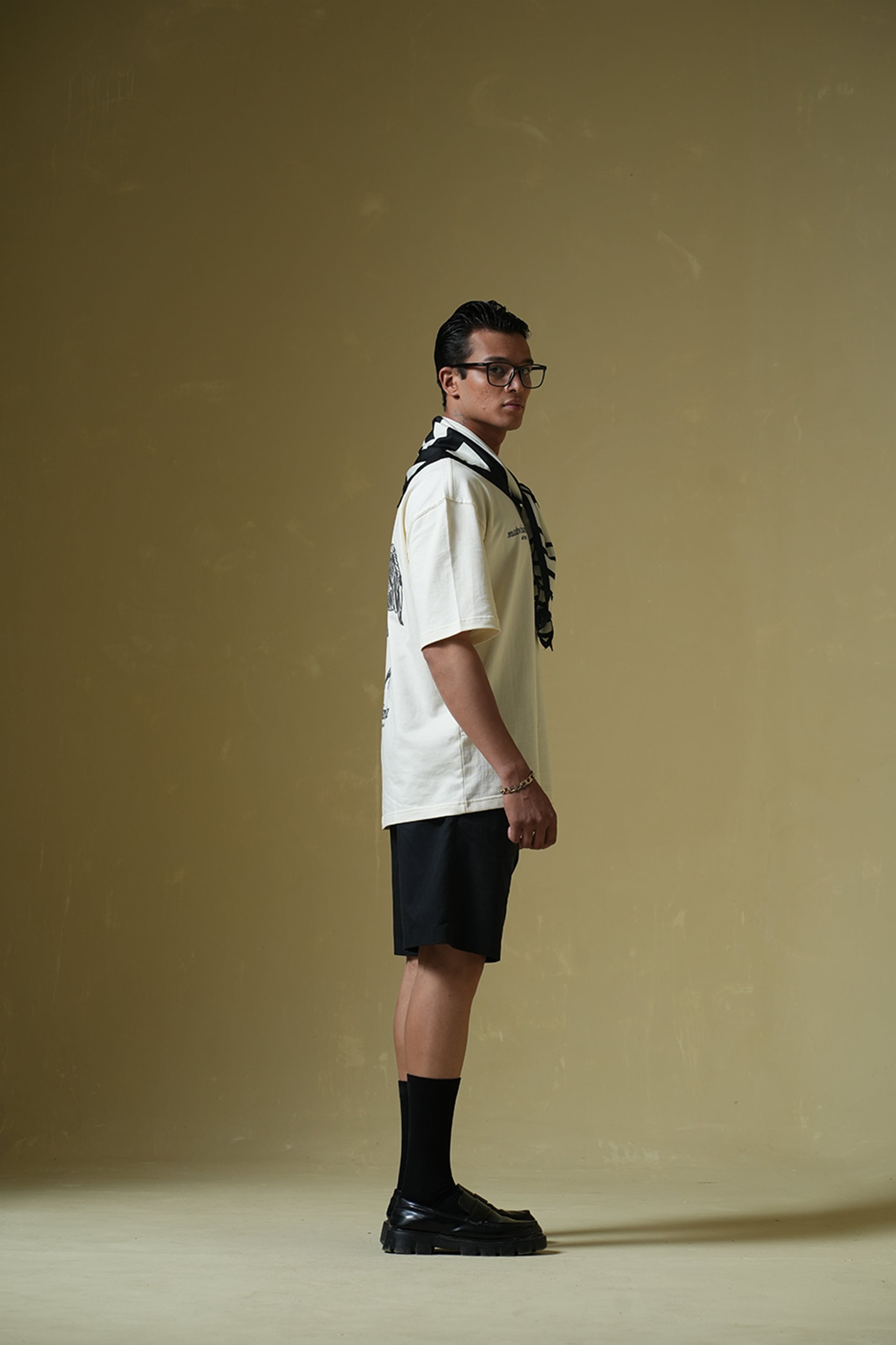 Buy Metanoia Cream Oversized T-Shirt Online at Main Character India