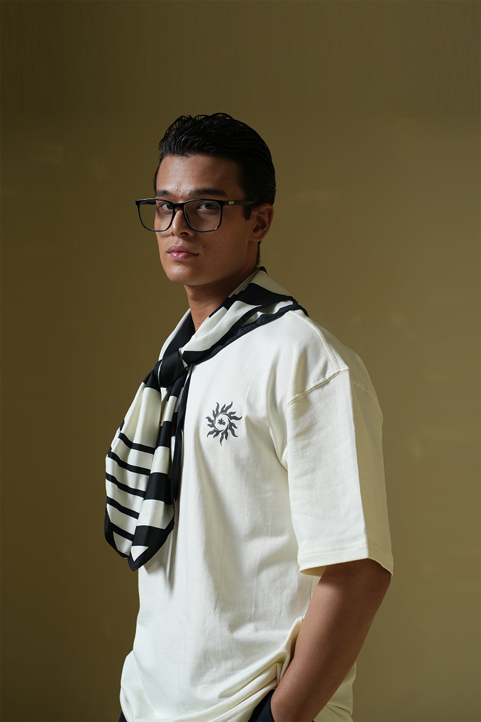 Buy Metanoia Cream Oversized T-Shirt Online at Main Character India